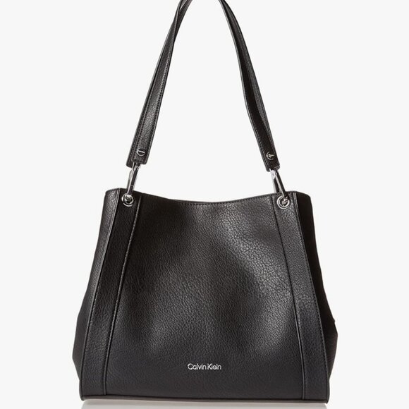 Calvin Klein Reyna Novelty Triple Compartment Shoulder Bag - Picture 1 of 4